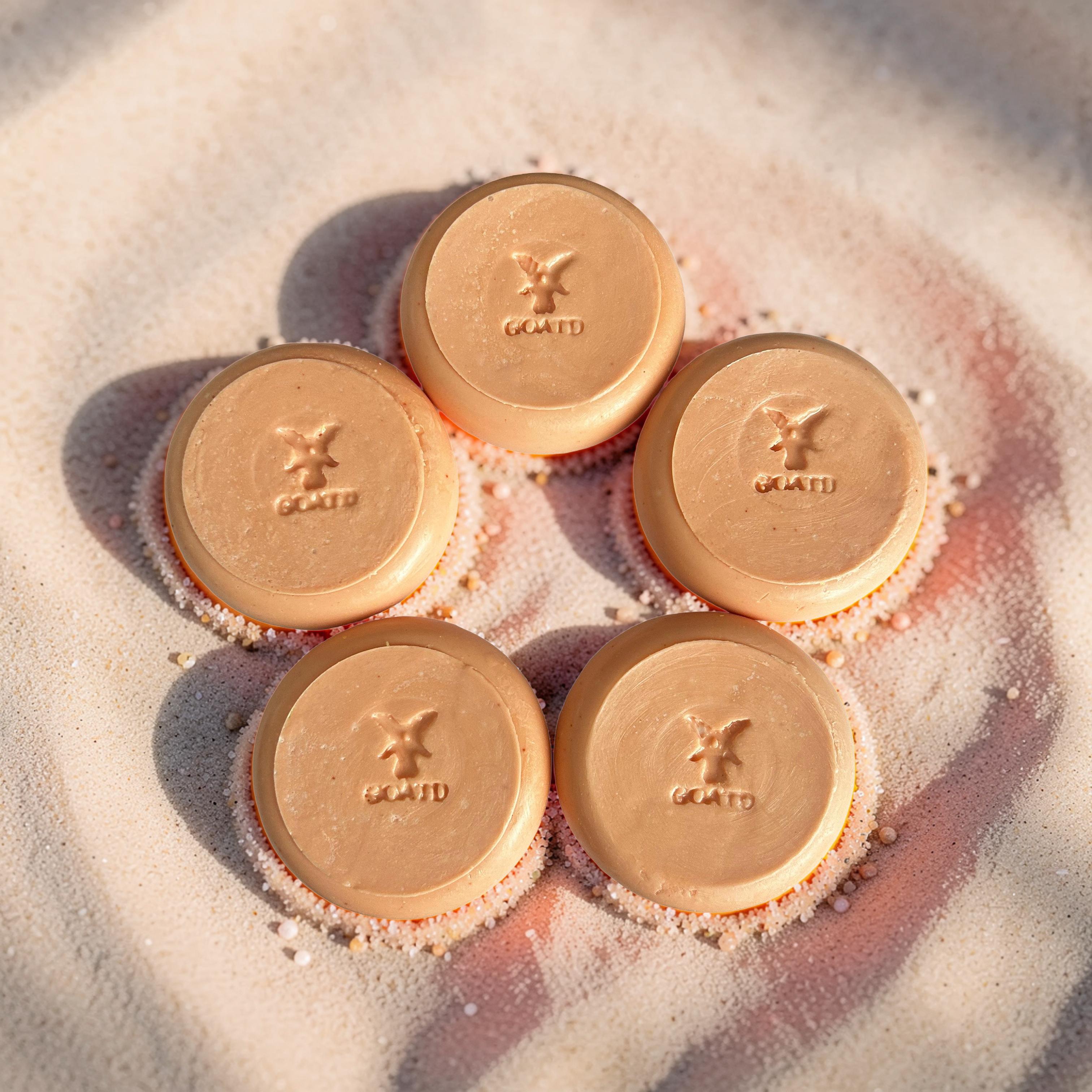 Turmeric, Peach and Goat Milk Soap